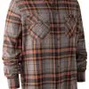 Chemise Marvin Orange à Carreaux Deerhunter Carreaux 41/42 -Deerhunter Soldes 00001 Chemise Marvin orange a carreaux Deerhunter Carreaux 41 42