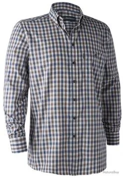 Chemise Marcus Bleu Deerhunter 37/38