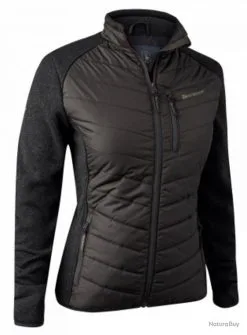 Doudoune Lady Caroline Marron Deerhunter Marron Foncé