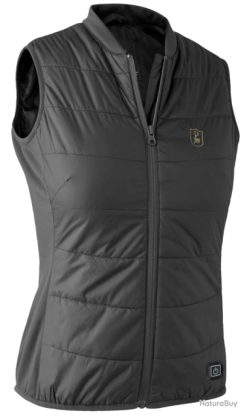 Gilet Chauffant Femme Lady Heat Noir Deerhunter