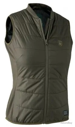 Gilet Intérieur Vert Lady Heat Deerhunter Vert