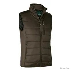 Gilet Matelassé Heat Marron Deerhunter Nouveauté !