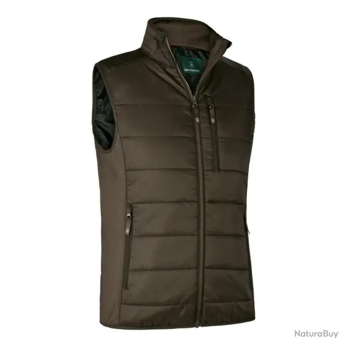 Gilet Matelassé Heat Marron Deerhunter Nouveauté ! 3 Gilet Matelassé Heat Marron Deerhunter Nouveauté !