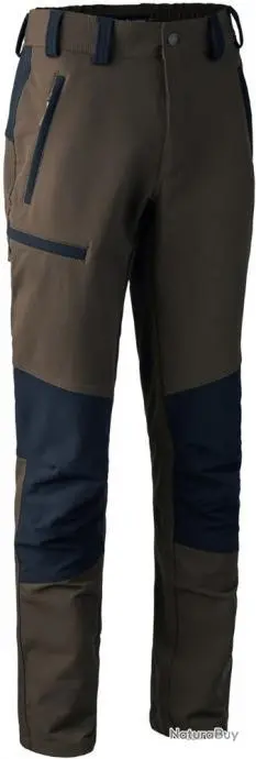 Pantalon Strike Full Stretch Deerhunter Marron Et Noir Marron