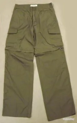 Pantalon Convertible Safari Zippé Vert Deerhunter Taille 42
