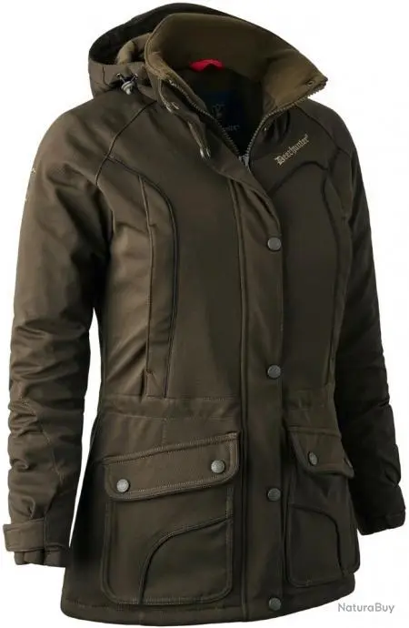 Veste Lady Mary Deerhunter Kaki 3 Veste Lady Mary Deerhunter Kaki