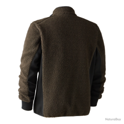 Veste Polaire Molletonnée Deerhunter Rogaland Fiber Pile Marron