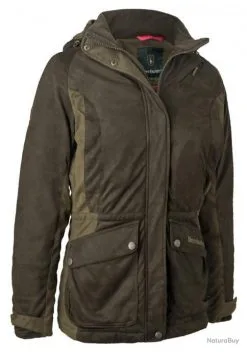 Veste D Hiver Marron Lady Estelle Deerhunter Marron