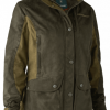 Veste De Chasse Femme Lady Estelle Kaki Deerhunter -Deerhunter Soldes 00001 Veste de chasse femme Lady Estelle kaki Deerhunter 36