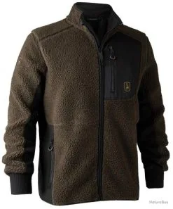 Veste Marron Rogaland En Fibre De Velours Deerhunter Marron