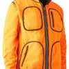 Veste Polaire Contrecollée Gamekeeper Réversible Deerhunter Orange -Deerhunter Soldes 00001 Veste polaire contrecollee Gamekeeper reversible Deerhunter Orange S