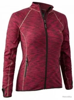 Veste Polaire Rouge Lady Deerhunter T40 Rouge 40