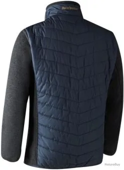 Doudoune Moor Deerhunter Coloris Bleu Avec Tricot Bleu S -Deerhunter Soldes 00002 Doudoune Moor Deerhunter coloris bleu avec tricot Bleu S