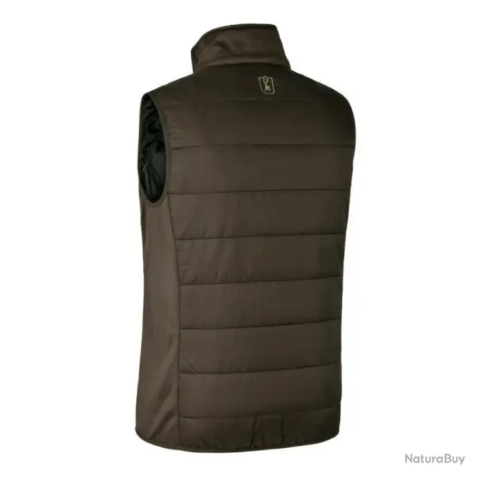 Gilet Matelassé Heat Marron Deerhunter Nouveauté ! 4 Gilet Matelassé Heat Marron Deerhunter Nouveauté ! – Image 2