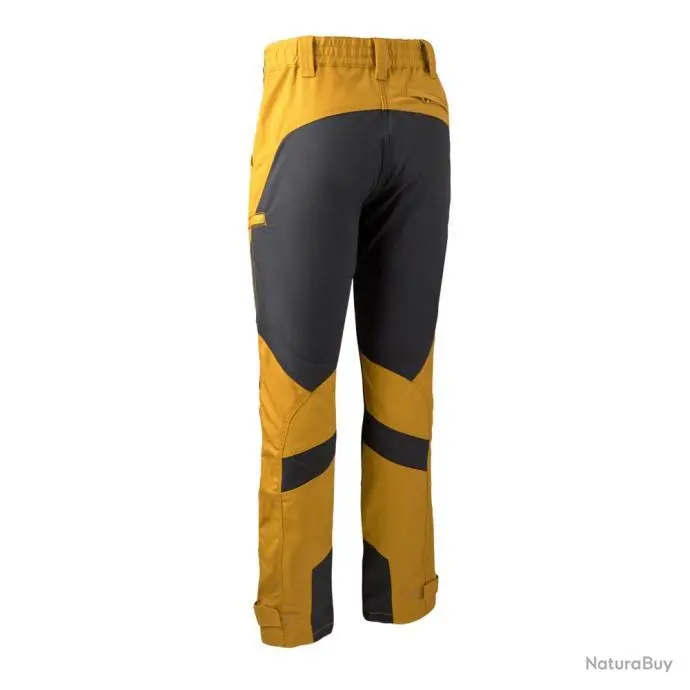 Pantalon Extensible Rogaland Avec Contraste Jaune Deerhunter Jaune 4 Pantalon Extensible Rogaland Avec Contraste Jaune Deerhunter Jaune – Image 2
