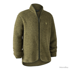 Veste Polaire Molletonnée Deerhunter Germania Light Fiber Pile Kaki -Deerhunter Soldes 00002 Veste Polaire Molletonnee Deerhunter Germania Light Fiber Pile Kaki S