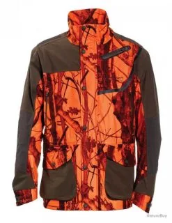 Veste De Chasse Cumberland Pro Camouflage Blaze Deerhunter-M -Deerhunter Soldes 00002 Veste de chasse Cumberland Pro camouflage Blaze Deerhunter M