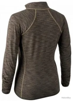 Veste Polaire Marron Lady Deerhunter Marron -Deerhunter Soldes 00002 Veste polaire marron lady Deerhunter Marron 38