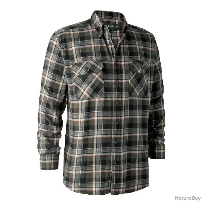 Chemise Marvin Verte Deerhunter OUTLET 3 Chemise Marvin Verte Deerhunter OUTLET