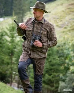 Deerhunter Chemise Noah Stormliner (Couleur: Carreaux Vert/brun, Taille: L) -Deerhunter Soldes 00003 Chemise Noah Stormliner Couleur Carreaux vert brun Taille L