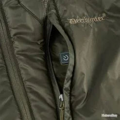 Gilet Chauffant Deerhunter Kaki-M -Deerhunter Soldes 00003 Gilet chauffant Deerhunter kaki M