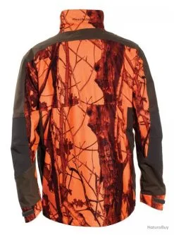 Veste De Chasse Cumberland Pro Camouflage Blaze Deerhunter-M -Deerhunter Soldes 00003 Veste de chasse Cumberland Pro camouflage Blaze Deerhunter M
