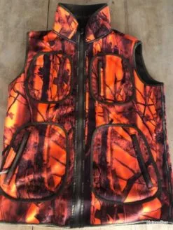 Deerhunter Gilet De Chasse Polaire Réversible -Deerhunter Soldes 00004 Gilet de chasse polaire reversible