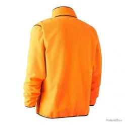 Veste De Chasse Polaire Gamekeeper Réversible Orange Deerhunter -Deerhunter Soldes 00004 Veste de chasse polaire Gamekeeper reversible orange Deerhunter S