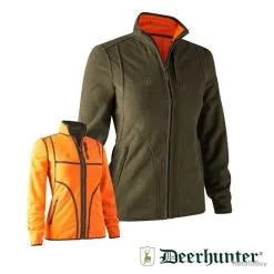 Veste Polaire Contrecollée Lady Pam - Réversible Deerhunter -Deerhunter Soldes 00004 Veste polaire contrecollee Lady Pam reversible Deerhunter