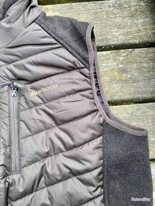 Gilet Doudoune Moor Avec Tricot Marron Deerhunter 7 Gilet Doudoune Moor Avec Tricot Marron Deerhunter – Image 5