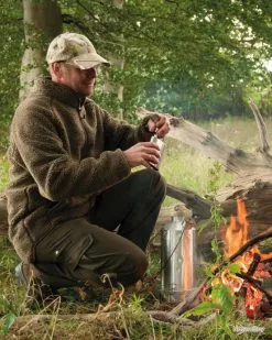 Deerhunter Veste Molletonnée Couleur Olive. -Deerhunter Soldes 00008 Veste molletonnee Couleur Olive Taille S