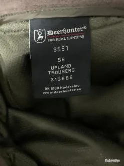 DEERHUNTER "Upland Trousers Waterproof" Pantalon Chasse Homme Taille 50 (NEUF) *Prix étiqueté: 149* -Deerhunter Soldes 00010 DEERHUNTER Upland Trousers Pantalon de chasse homme NEUF