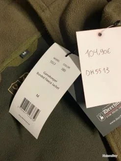 DEERHUNTER "Gamekeeper Bonded" Veste De Chasse Homme Taille M (NEUF) *Prix étiqueté: 104* -Deerhunter Soldes 00012 DEERHUNTER Gamekeeper Bonded Veste gilet de chasse homme Taille M NEUF