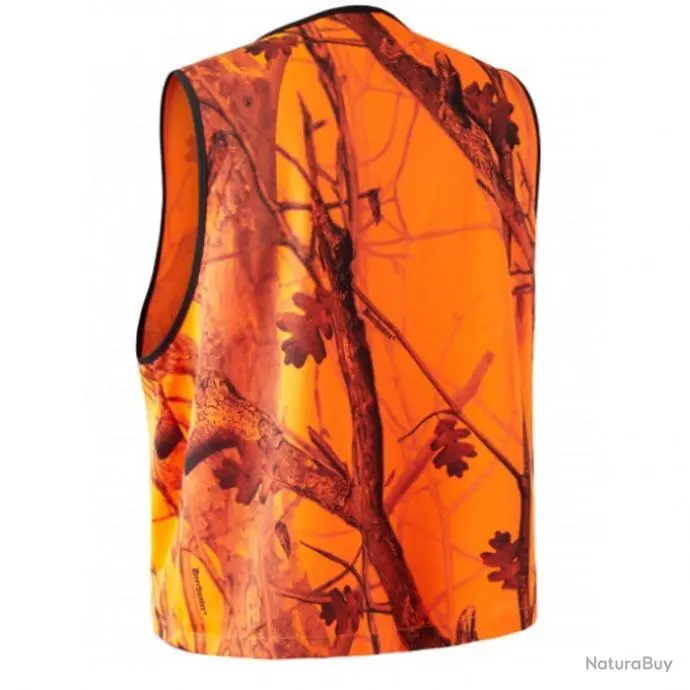 Gilet DeerHunter Protector Pullover Orange GH Camo - 2XL/3XL / Camo Blaze 4 Gilet DeerHunter Protector Pullover Orange GH Camo - 2XL/3XL / Camo Blaze – Image 2