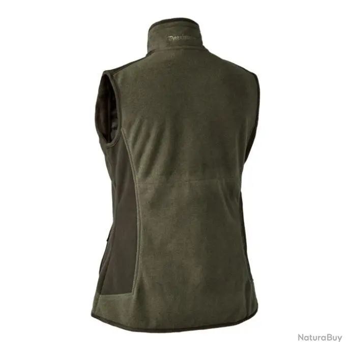 Gilet Polaire Contrecollée Femme DeerHunter Pam Vert 4 Gilet Polaire Contrecollée Femme DeerHunter Pam Vert – Image 2