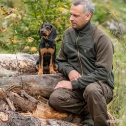 Sweat-shirt à Col Côtelé Rogaland Deerhunter OUTLET -Deerhunter Soldes 00016 Sweat shirt a col cotele Rogaland Deerhunter