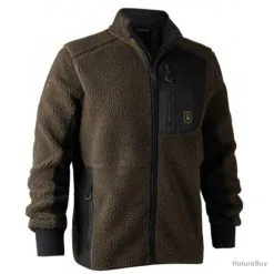 Veste En Fibre De Velours DeerHunter Rogaland Marron