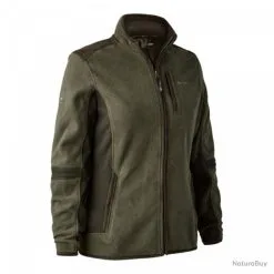 Veste Polaire Contrecollée Femme DeerHunter Pam Vert 44