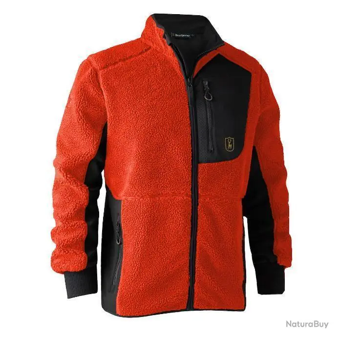 Veste Rogaland En Fibre De Velours Rouge Deerhunter 3 Veste Rogaland En Fibre De Velours Rouge Deerhunter