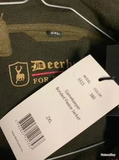 DEERHUNTER "Gamekeeper Bonded" Veste De Chasse Homme Taille 2XL (NEUF) *Prix étiqueté:104* -Deerhunter Soldes 00020 DEERHUNTER Gamekeeper Bonded Veste de chasse homme Taille 2XL NEUF Prix etiquete 104