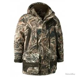 Veste De Chasse Longue DeerHunter Muflon Camo -Deerhunter Soldes 00020 Veste de chasse longue DeerHunter Muflon Camo