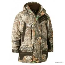 Veste De Chasse Longue DeerHunter Muflon Camo Roseaux -Deerhunter Soldes 00020 Veste de chasse longue DeerHunter Muflon Camo Roseaux