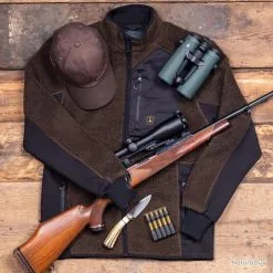 Veste Rogaland En Fibre De Velours Marron Deerhunter -Deerhunter Soldes 00030 Veste Rogaland en fibre de velours marron Deerhunter