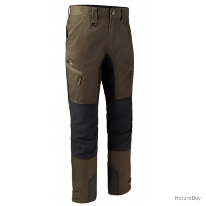 Pantalon Stretch DeerHunter Rogaland Avec Contraste Marron 6 Pantalon Stretch DeerHunter Rogaland Avec Contraste Marron – Image 4