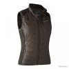 Gilet Rembourré Femme DeerHunter Caroline Marron -Deerhunter Soldes 00037 Gilet rembourre Femme DeerHunter Caroline Marron